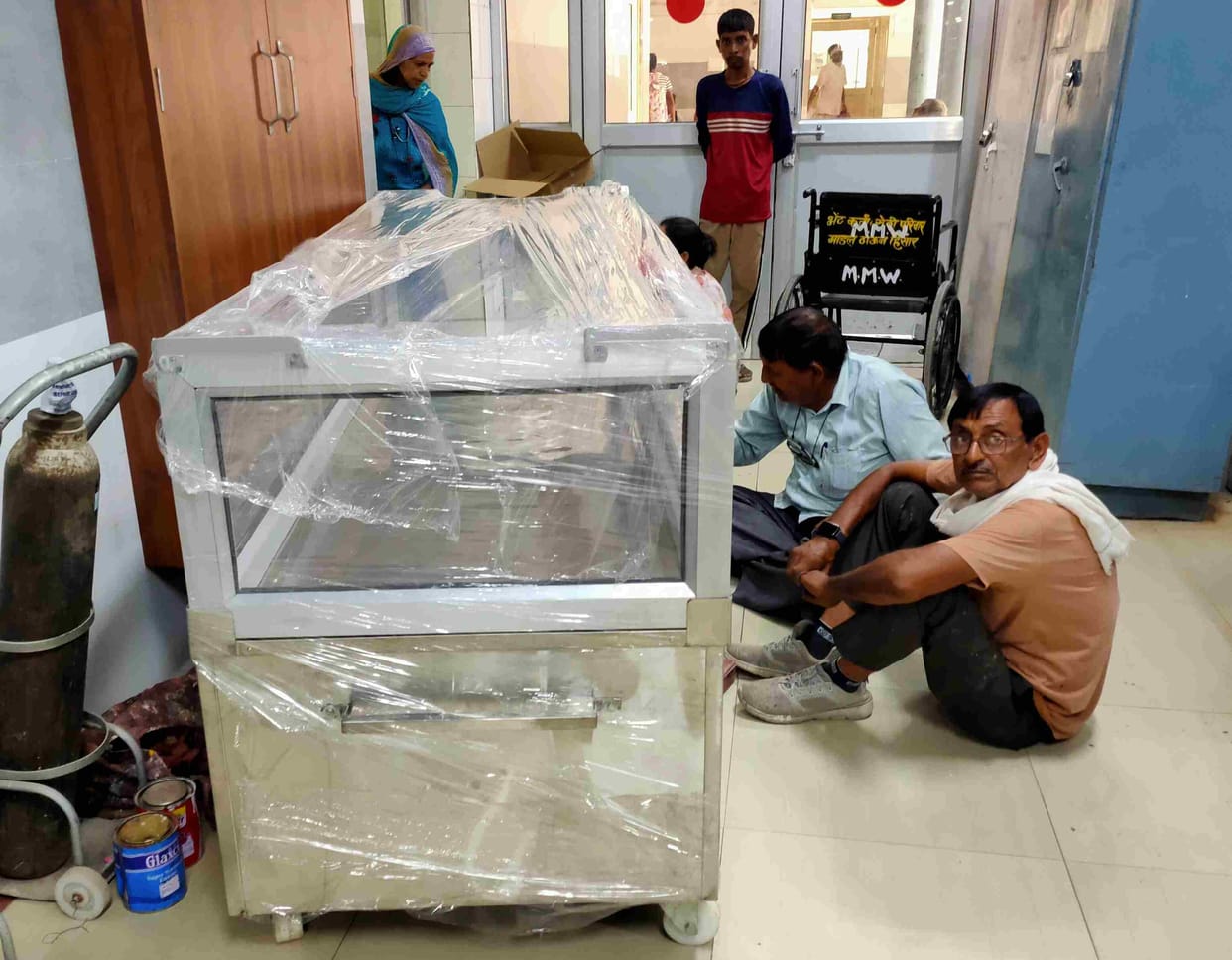 District hospital receives new deep freezer, body preservation facilities to be strengthened.