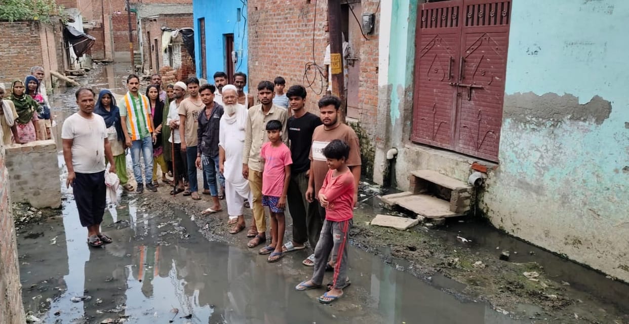 Public anger erupts over waterlogging... 'House for Sale' signs appear on homes.