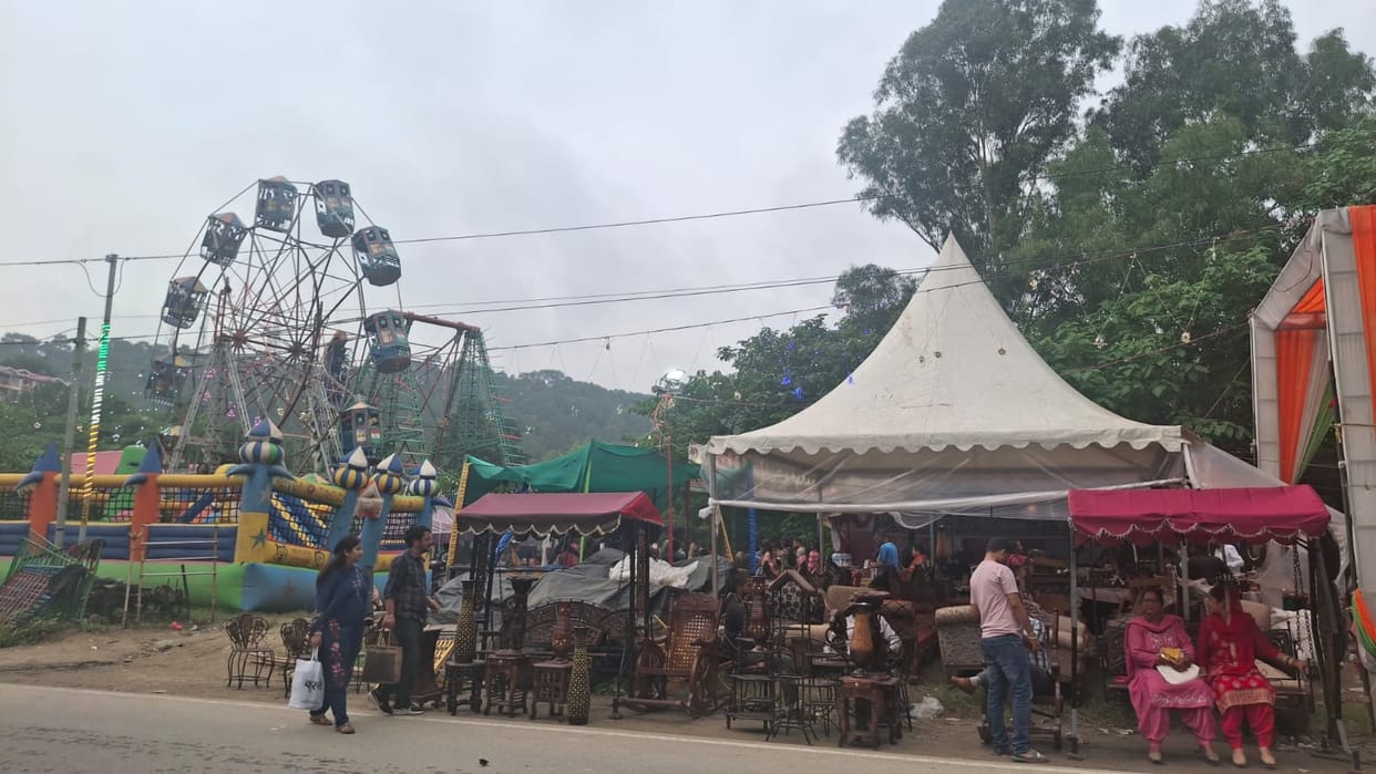 Permission granted for the Nalti Bypass fair, but no one takes responsibility.