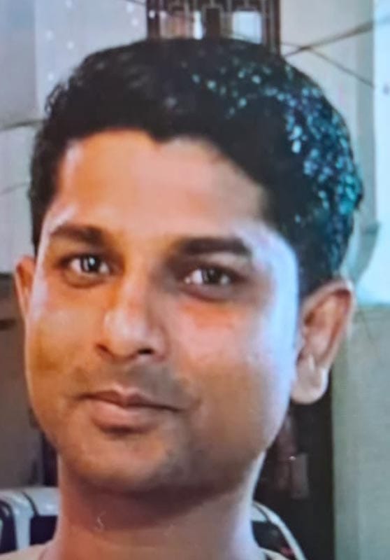 Motorcycle-borne teacher dies after being hit by an unidentified vehicle.