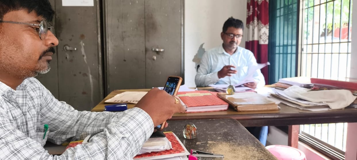Trash spread across villages, sanitation workers busy making certificates in the office