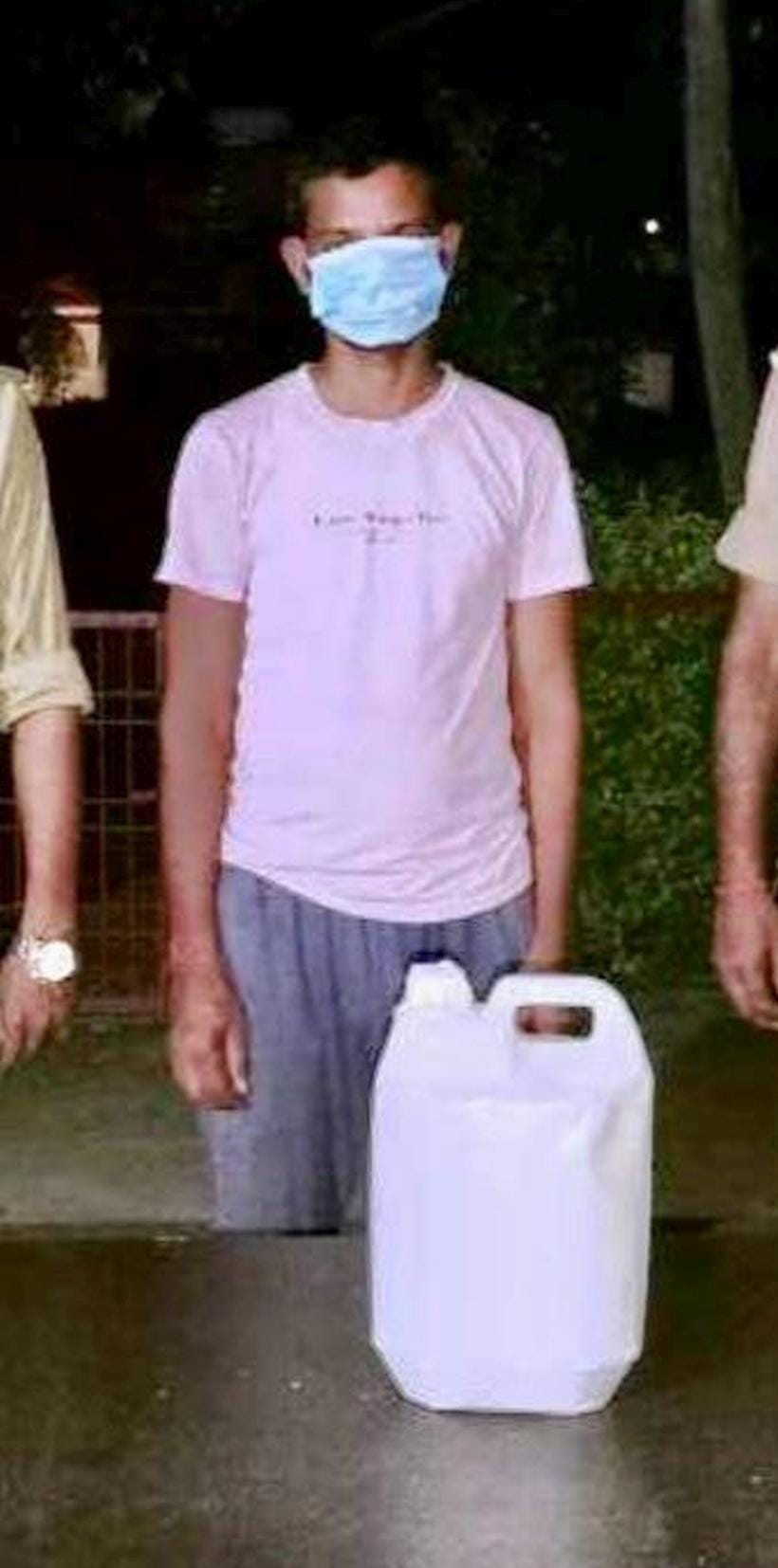 Accused arrested with illicit liquor.