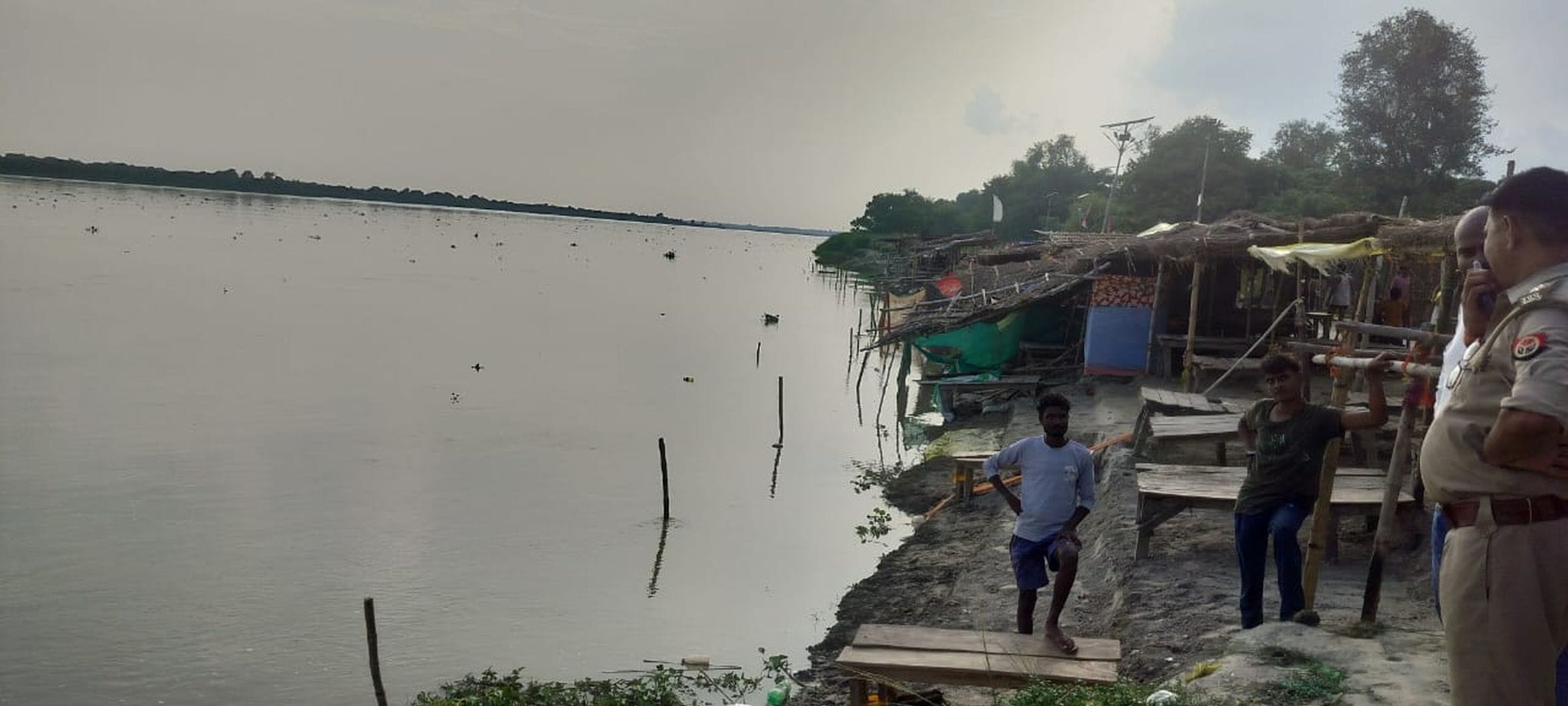 सरेनी क्षेत्र का गेगसो घाट, जहां गुरु पूर्णिमा पर श्रद्धालु करेंगे गंगा स्नान।सरेनी क्षेत्र का 