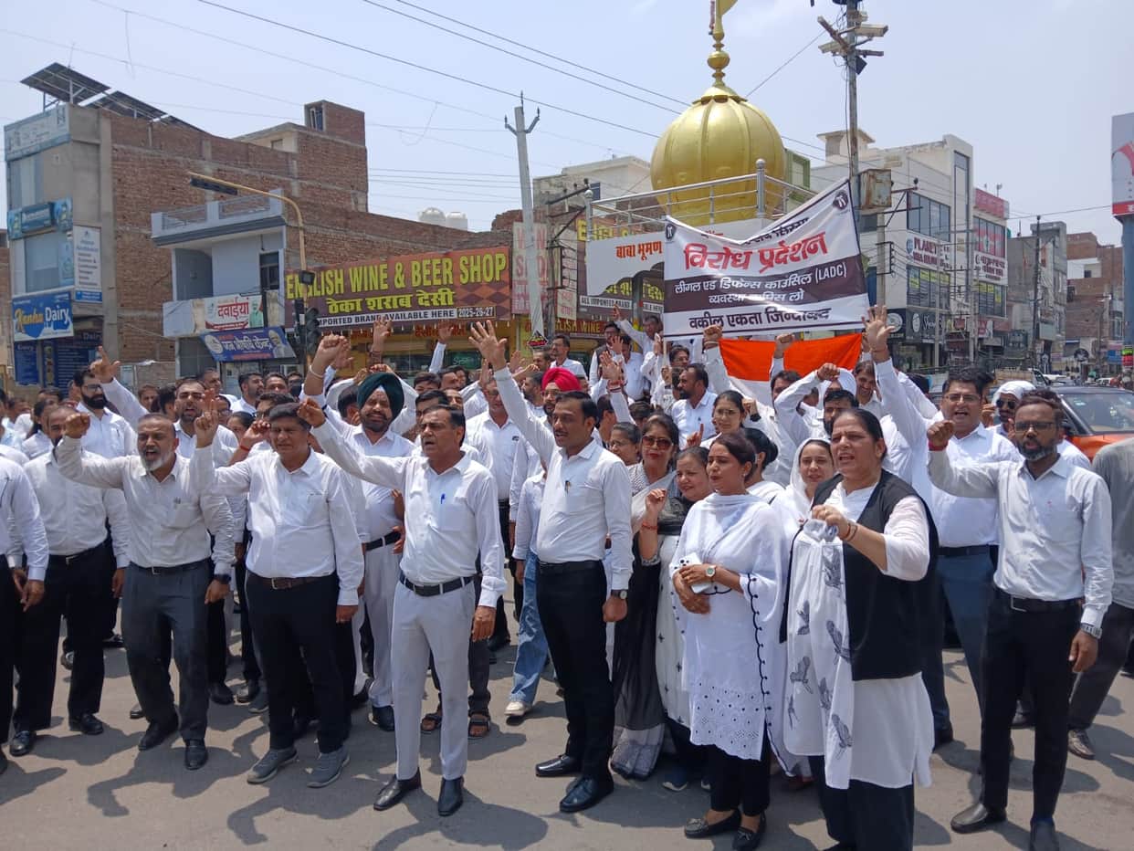 lawyers protest