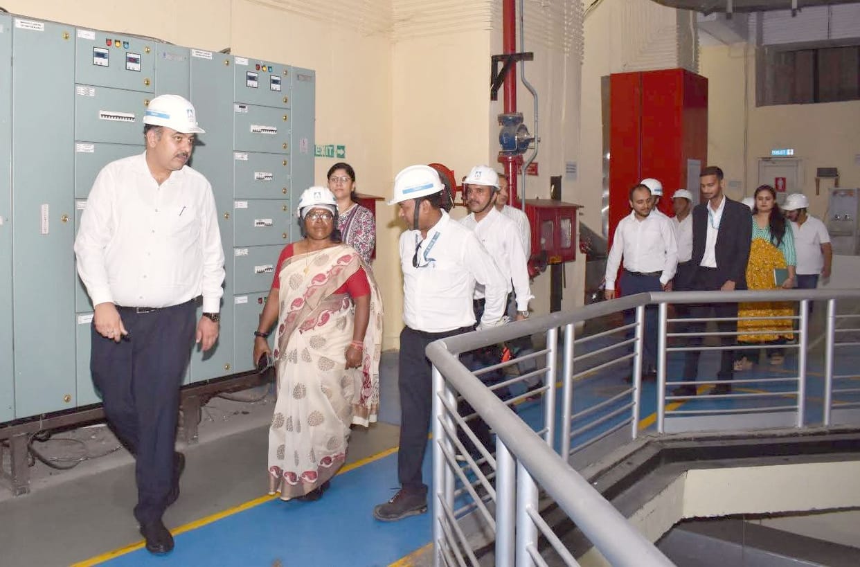 SJVN Independent Director Aarti Kujur inspected the Rampur project