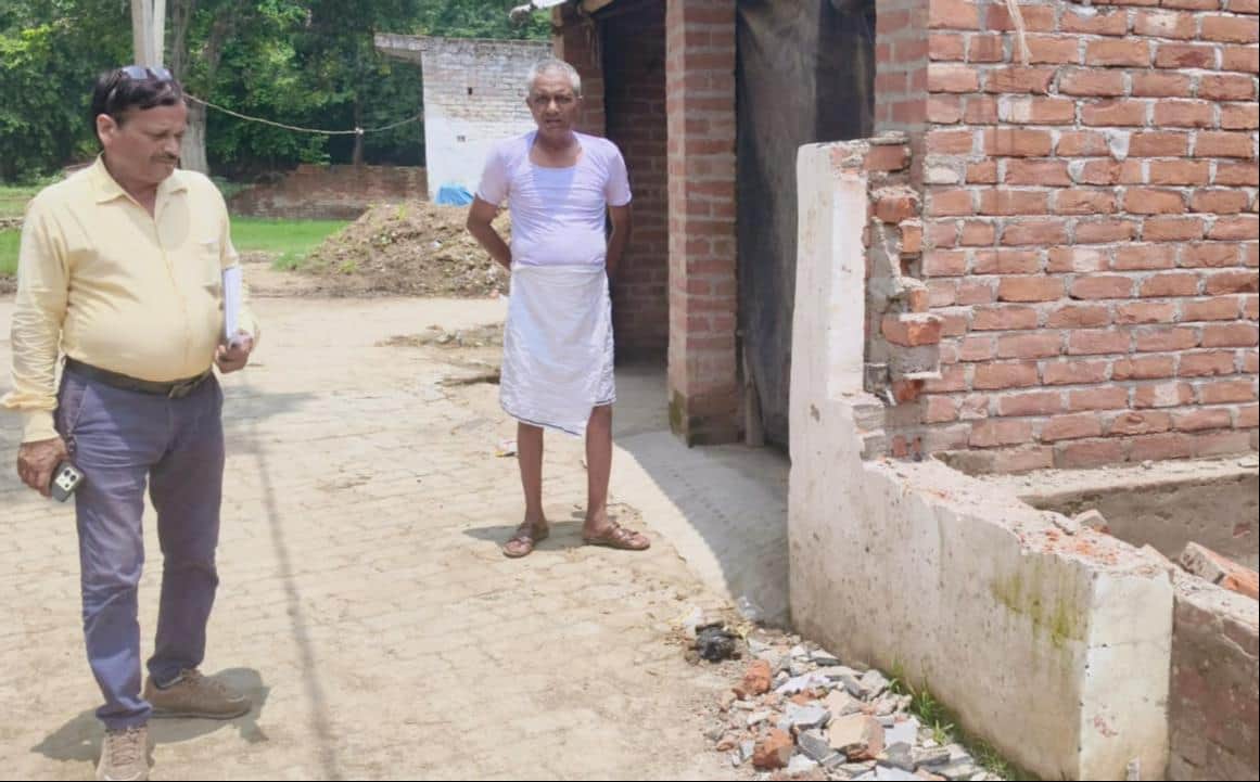 MLA had inaugurated it; villager smashed the plaque and interlocking tiles.