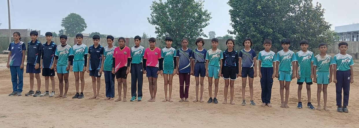 Athletics and Kabaddi Nursery are nurturing sports talents, 12 players selected at the district level