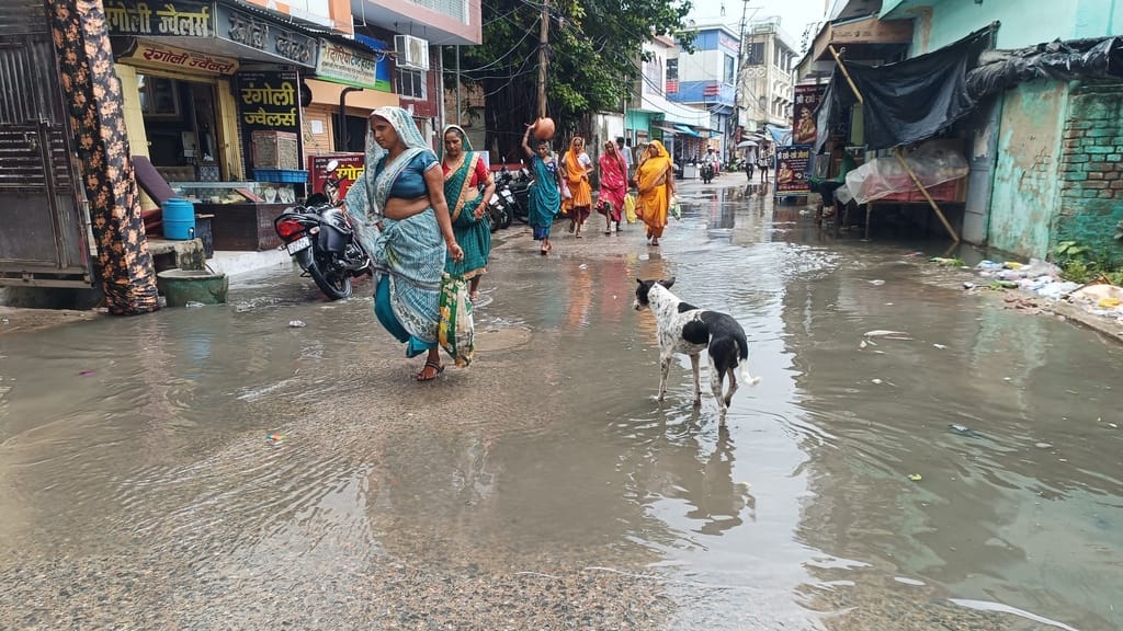 mainpuri news waterloadging