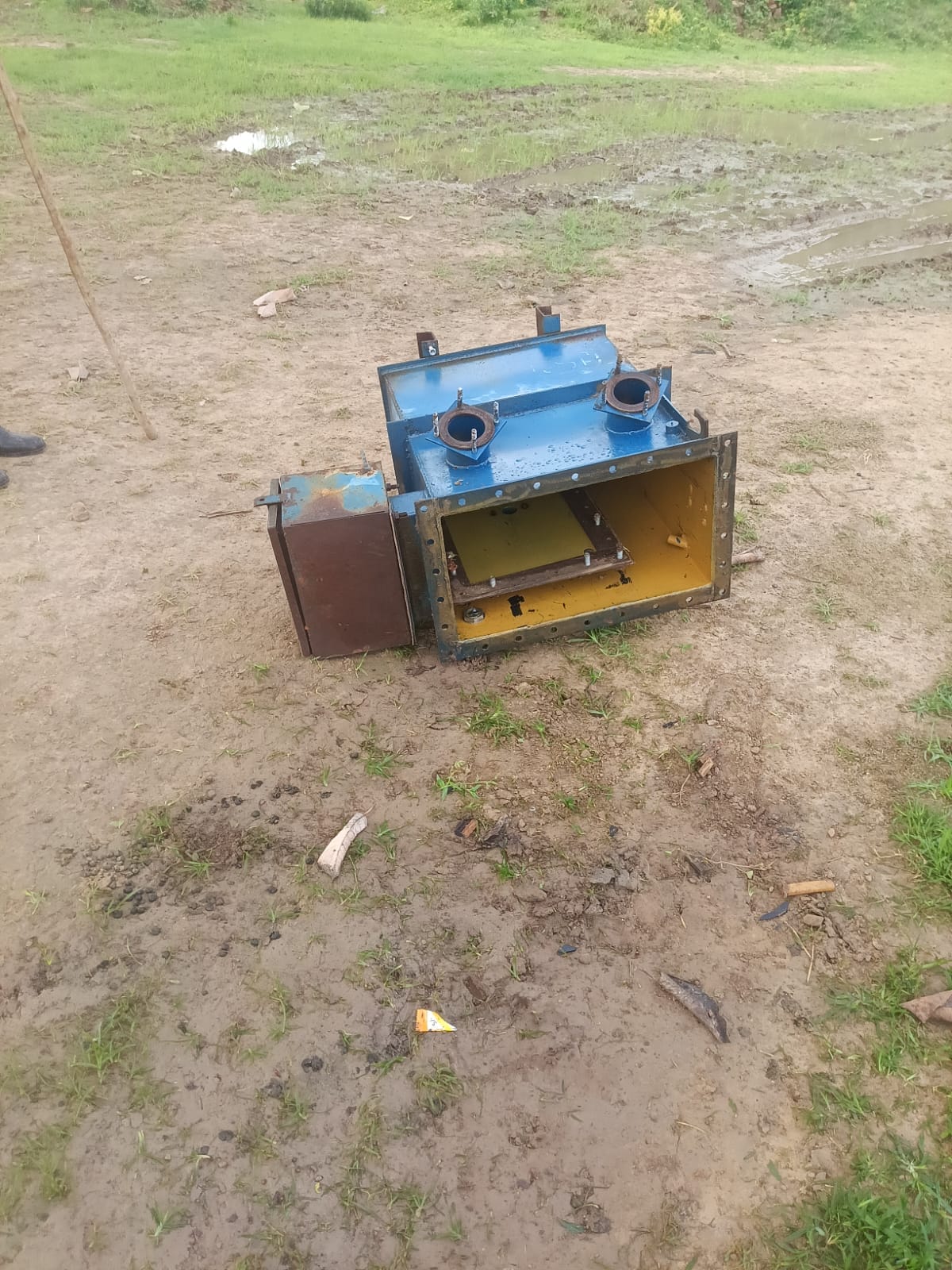 Transformer parts stolen; FIR lodged
