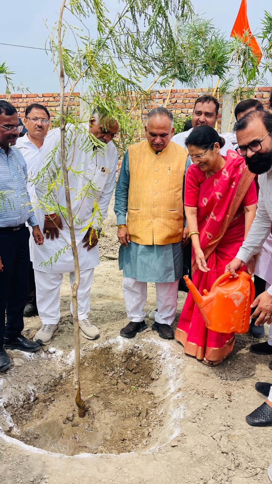2,000 saplings planted on 10 acres of Municipal Corporation land.
