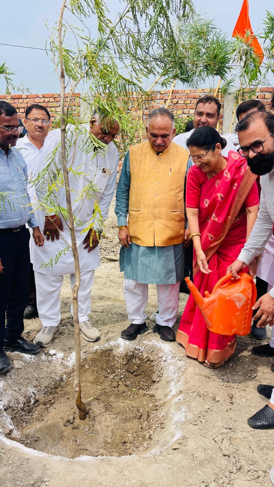 2,000 saplings planted on 10 acres of Municipal Corporation land.
