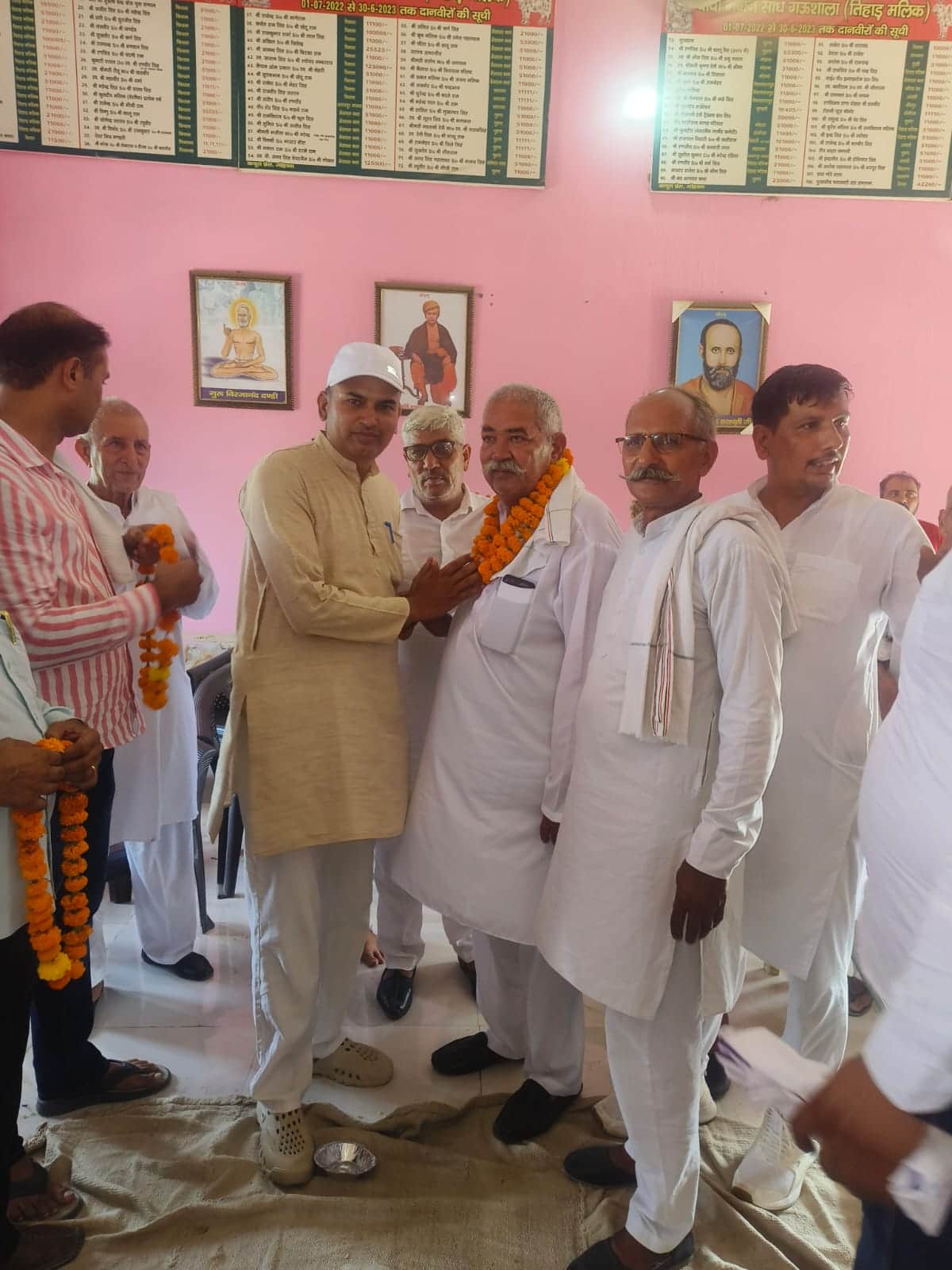 Phool Kumar becomes the head of Baba Gangan Sadh Mandir for the second time.