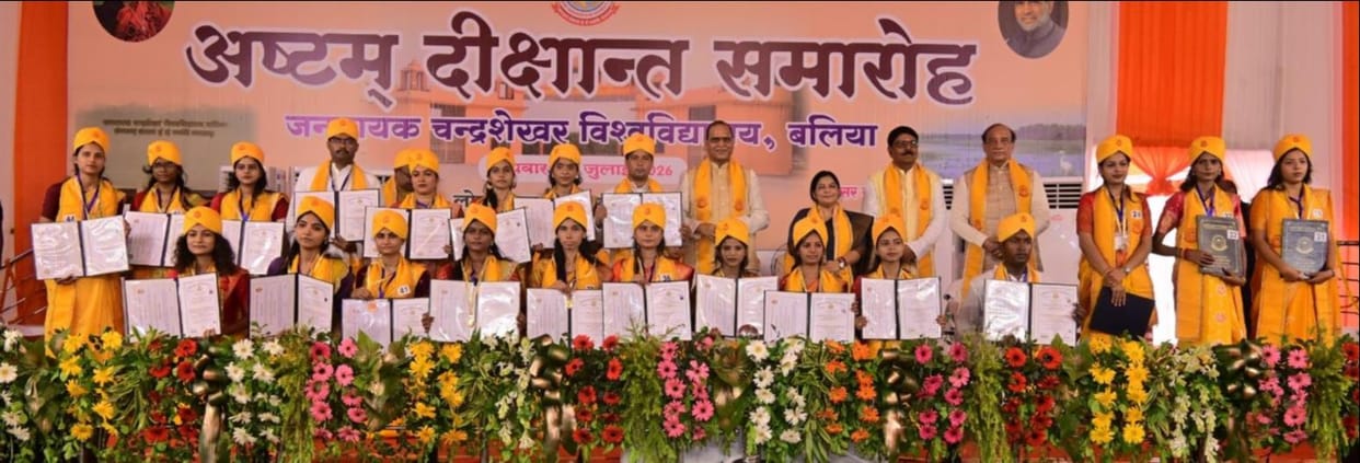 44 students received gold medals, Nandini of MSc received the Chancellor's Medal