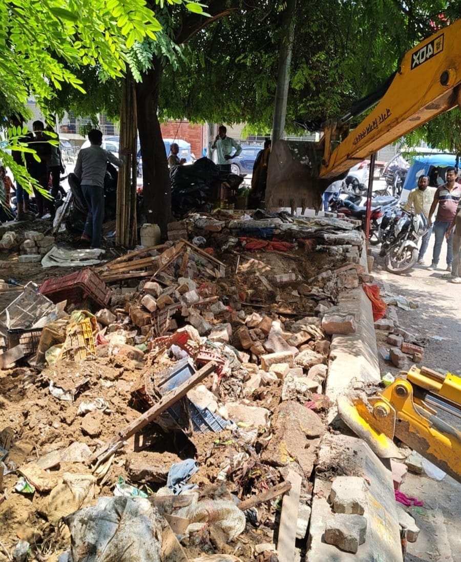 Municipal Corporation removed 50 encroachments and collected over 63,000 in fines.
