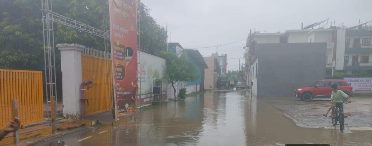 The drainage plan, passed two years ago, has not been completed yet.
