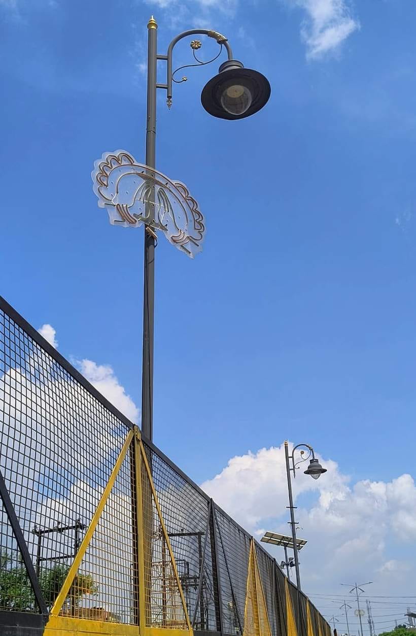 The firm failed to shoulder the responsibility for the maintenance of the fancy lights... a final notice will now be issued.