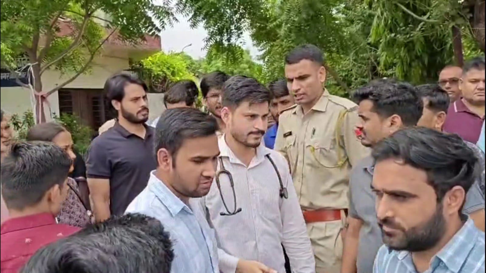 मरीज की मौत पर अस्पताल में हुआ हंगामा
