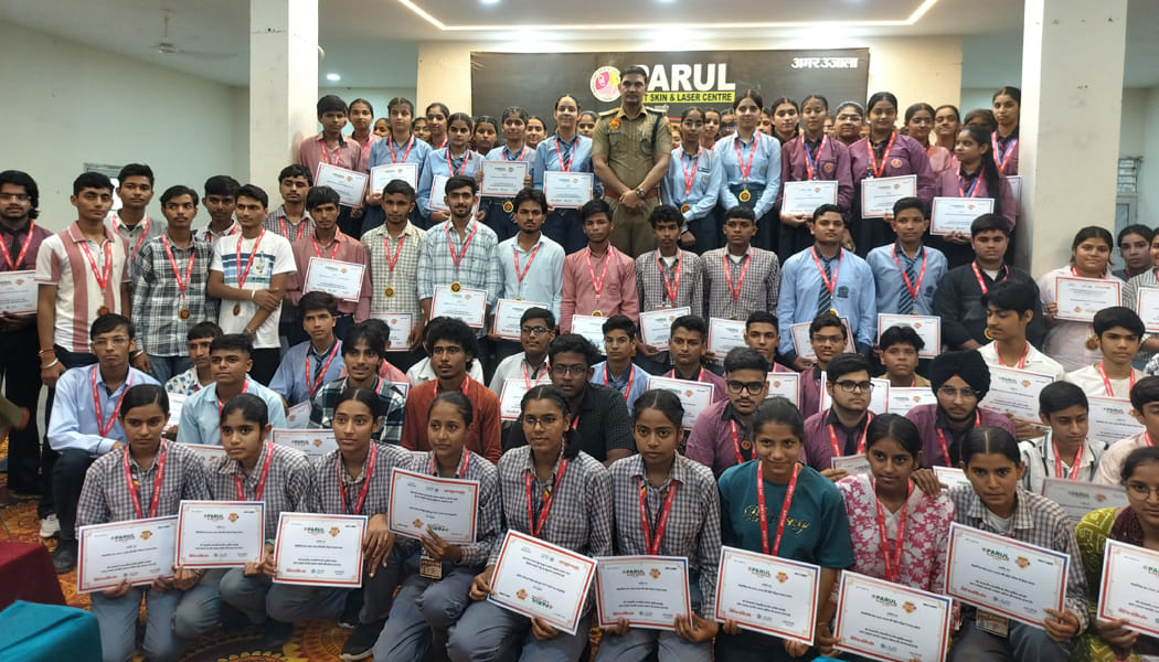 Meritorious students honored; DSP Jai Bhagwan says continuous effort is essential for success