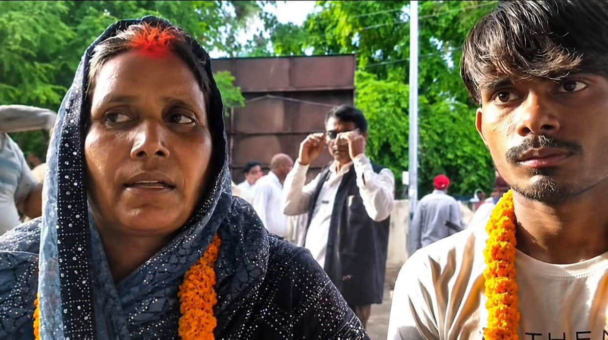 Mother of three runs off with lover 27 years her junior; husband arranges the marriage fearing murder.