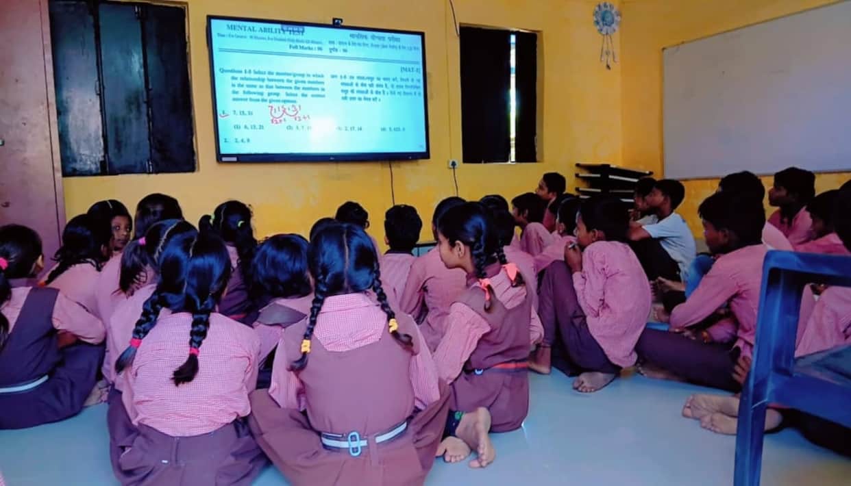 Students are flourishing with smart classes.