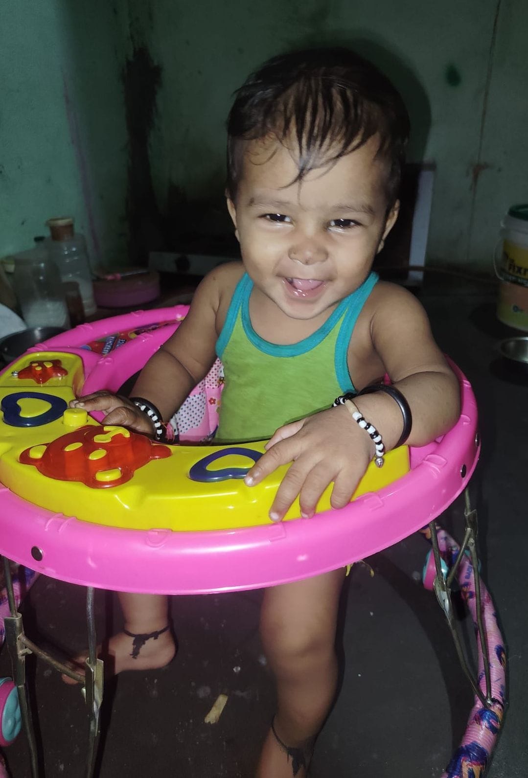 Six-month-old infant dies after falling into a bucket while playing
