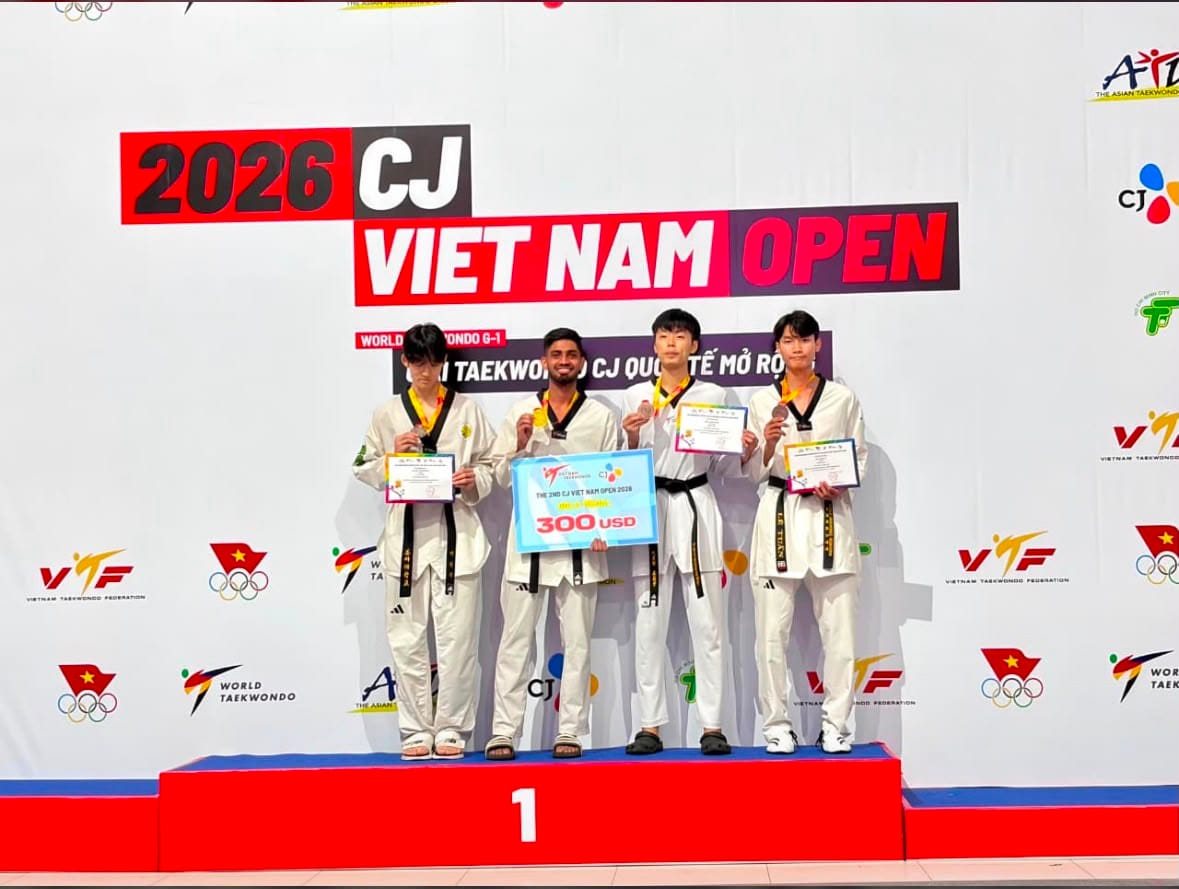 Deepanshu won a gold medal in Vietnam.
