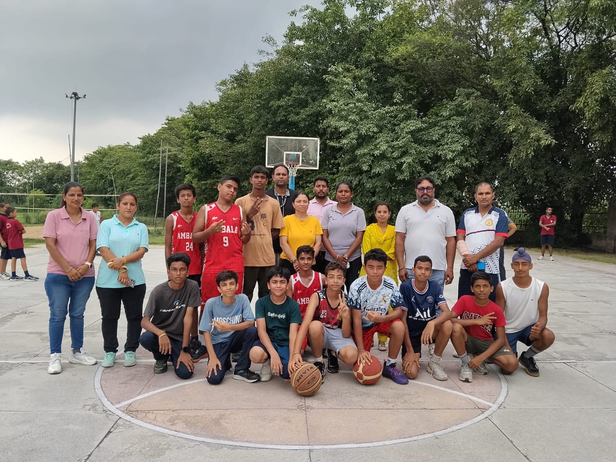Army Public School triumphs in district-level basketball.