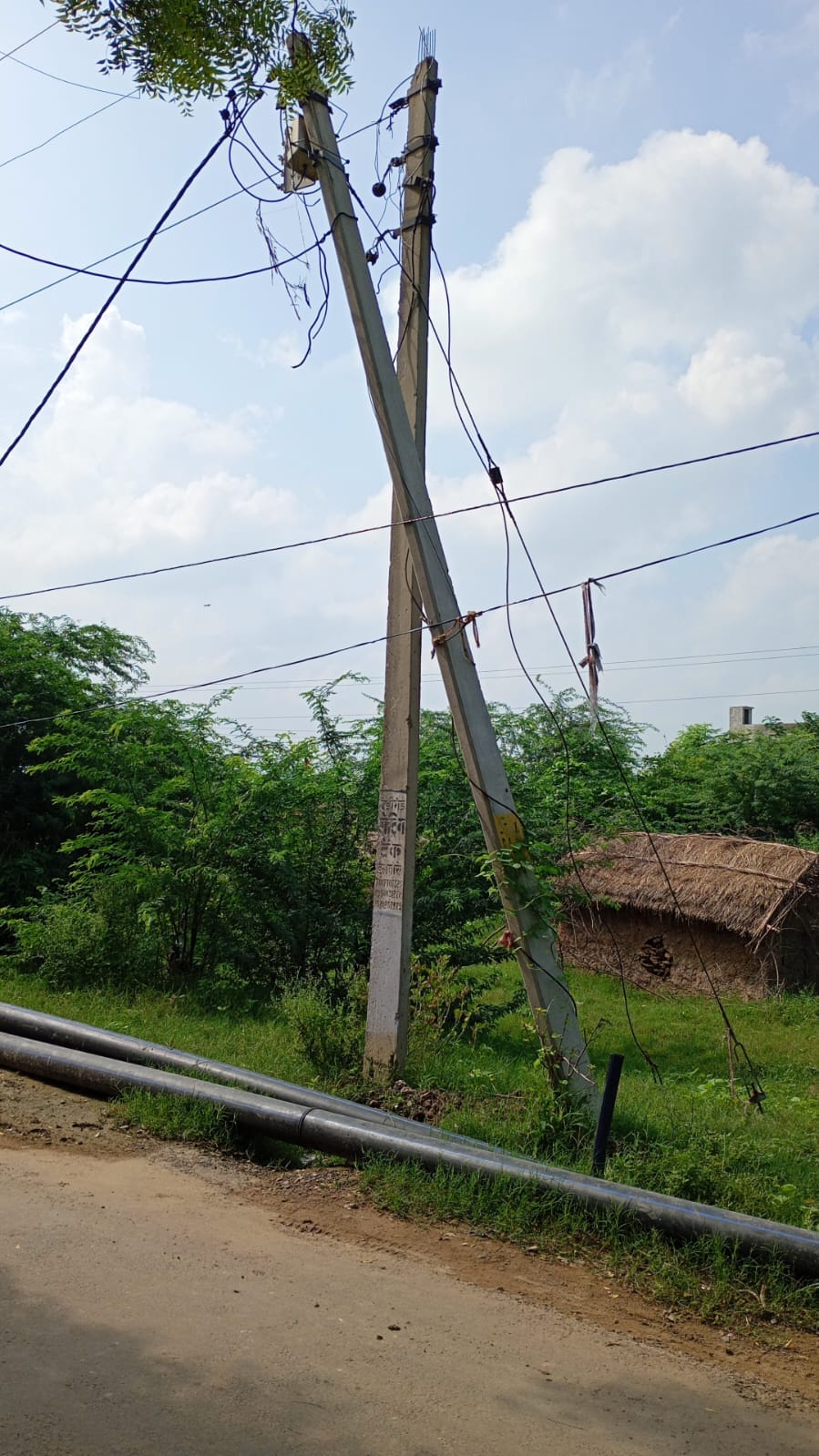 Basaiya Rajput's lights have been out for a year