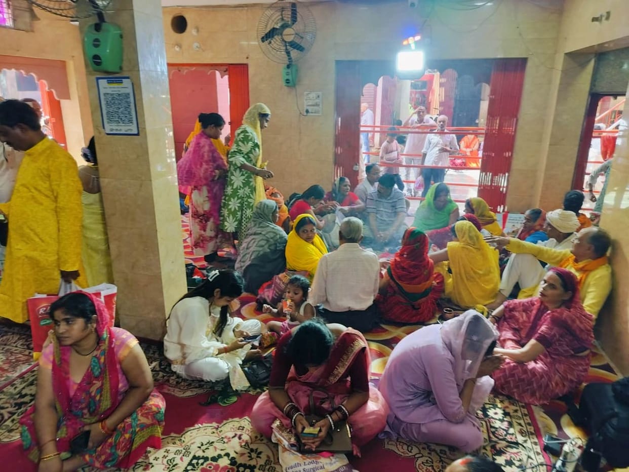 Devotees thronged Shiva temples on the first day of Sawan.