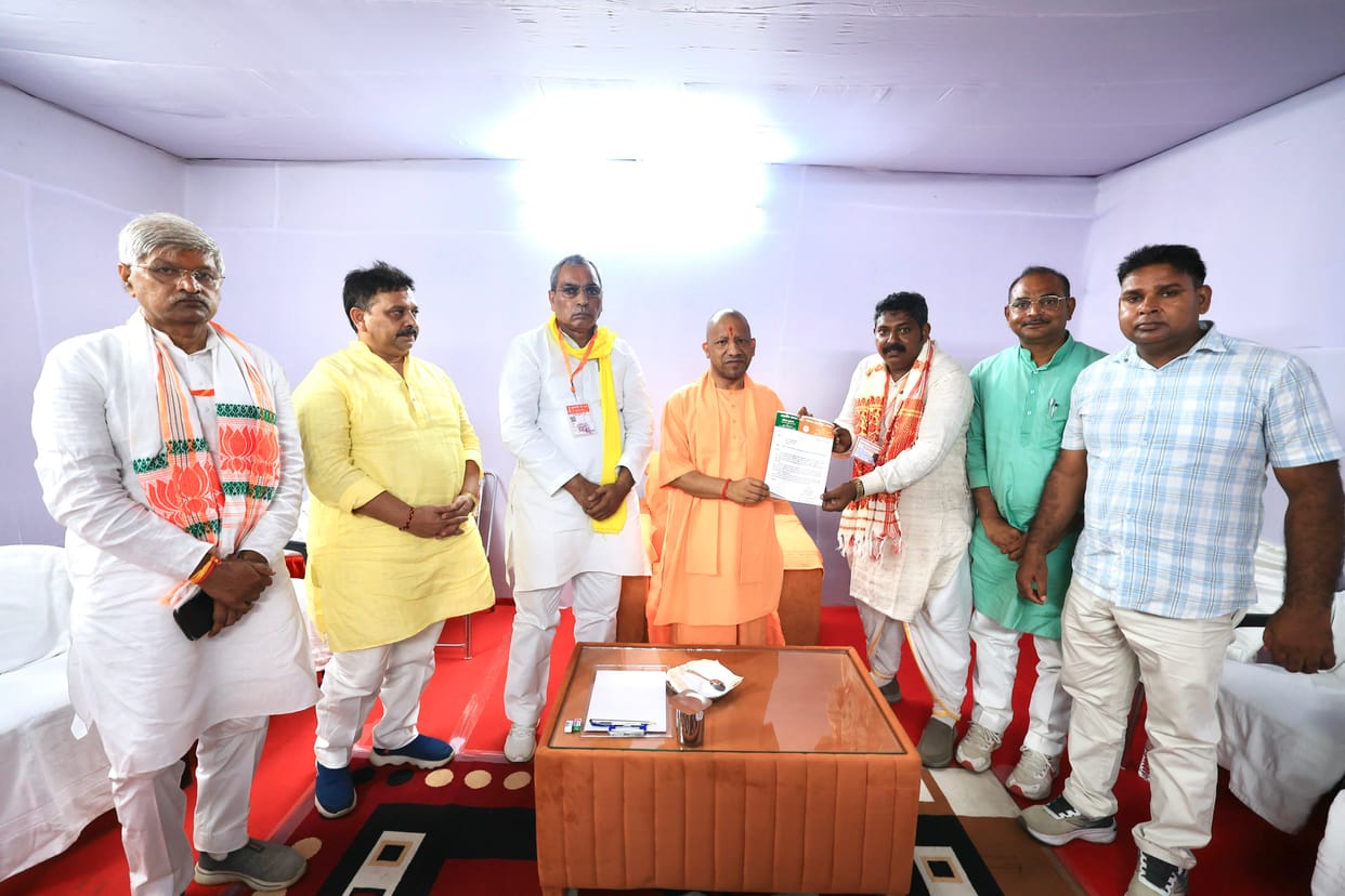 BJP leader hands over letter of appreciation to CM; describes restoration of 'Sant Ravidas Nagar' name as a matter of social honor.