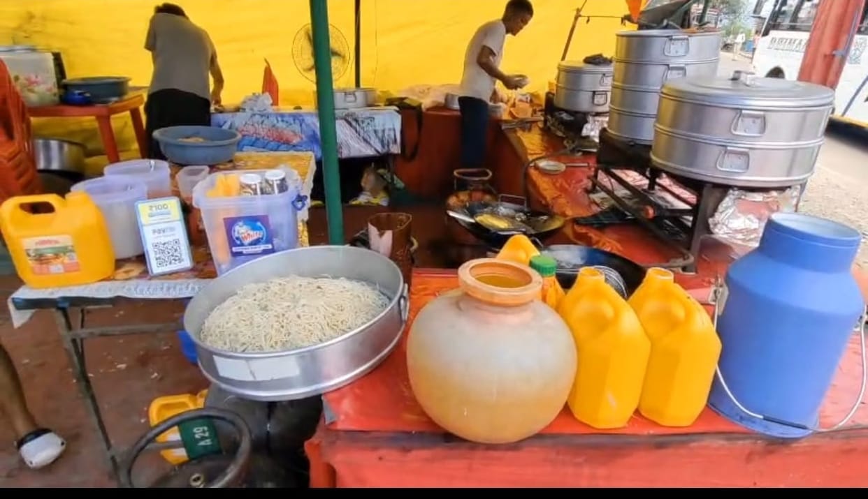 Concerns raised over safety arrangements at Badsar trade fair; domestic cylinders being used.