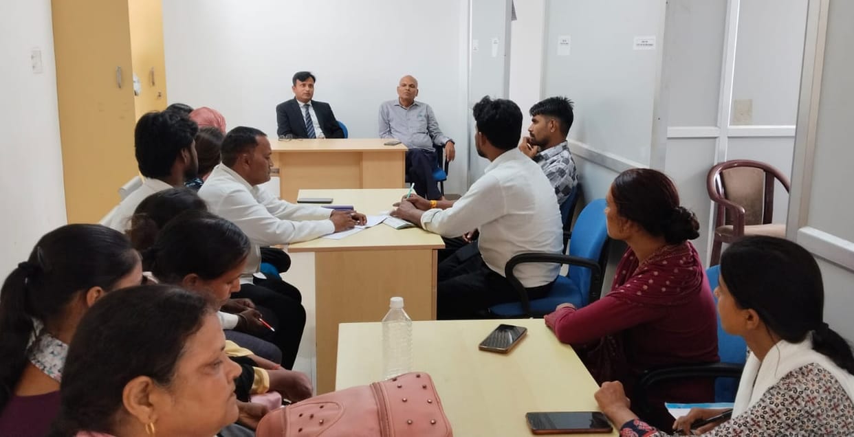 Training provided to PLVs for the promotion and dissemination of the Permanent Lok Adalat