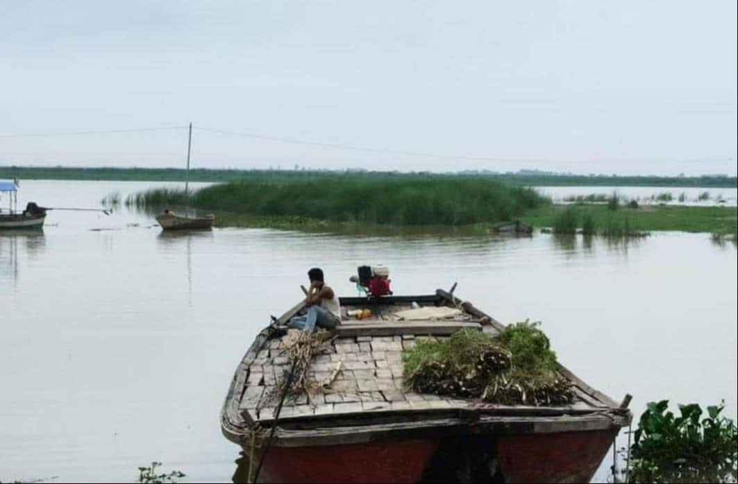 3.17 lakh cusecs of water released into the Ganga River.