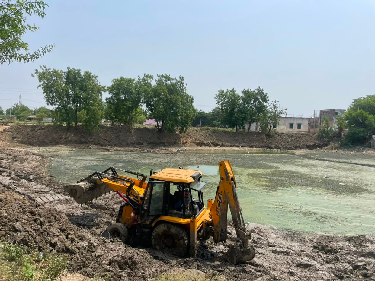 Model ponds will be built in five villages of Fatehabad