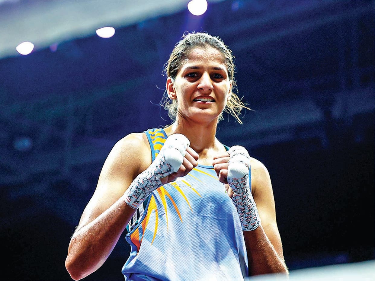 Commonwealth Games: Jasmine Lamboria rained punches in the ring to change the medal color