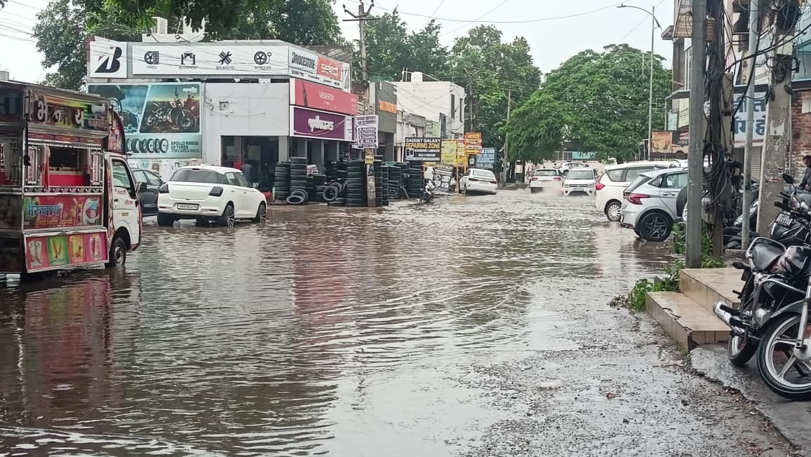 The month of Sawan begins with rain, bringing relief from the scorching heat.