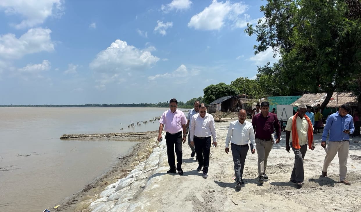 Chief Engineer reviews status of flood protection projects.