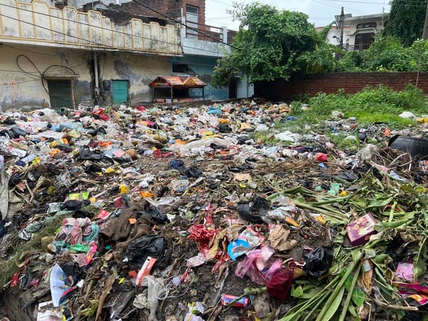 Communicable disease control campaign exists only on paper; piles of garbage everywhere from wards to riverbanks and roadsides.