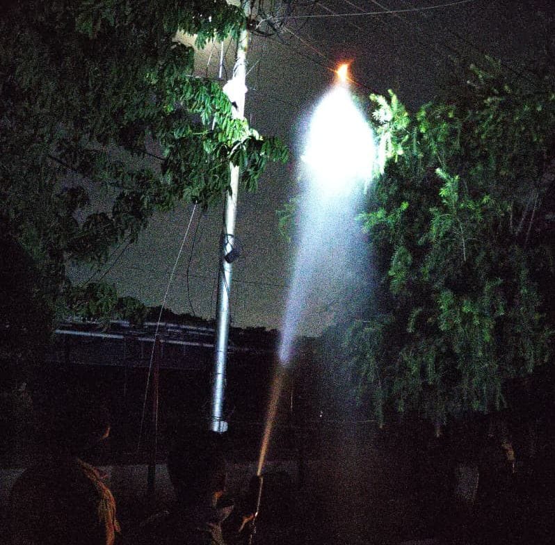 Power supply to two substations, including Roza, was disrupted for three hours due to a 33 kV line snapping.