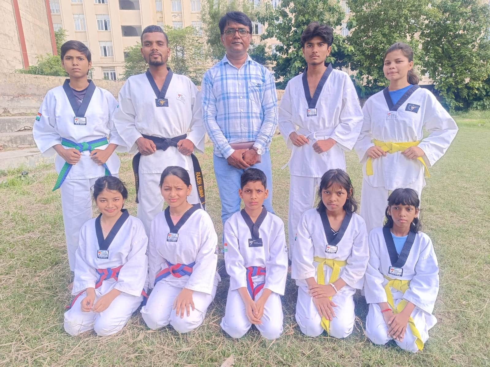राज्य स्तरीय ताइक्वांडो प्रतियोगिता में हुआ चयन। स्रोत विज्ञप्ति