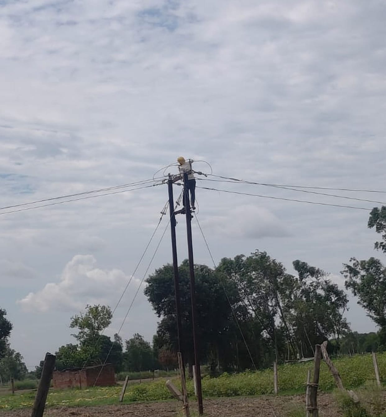 Power system crippled by breakdowns and tripping
