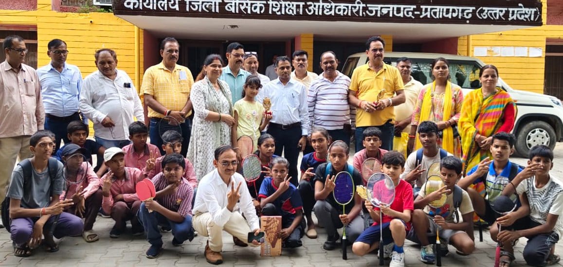 Players showcased their skills in badminton, table tennis, and chess.