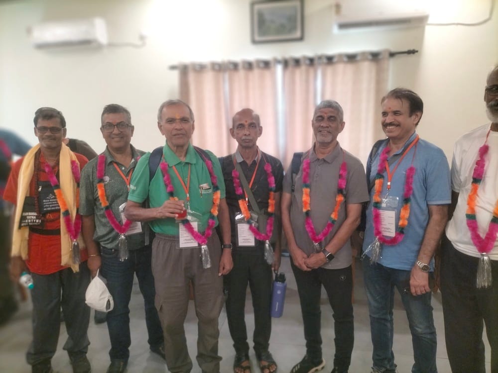 01tnp03pटनकपुर के टीआरसी में सनातन रंग में रगे विभिन्न प्रदेशों के सबसे बुजुर्ग कैलाश मानसरो