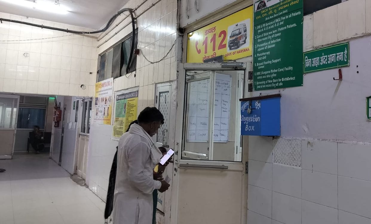 SNCU shifting delayed due to contractor's lethargy; newborn unit remains in the old building.