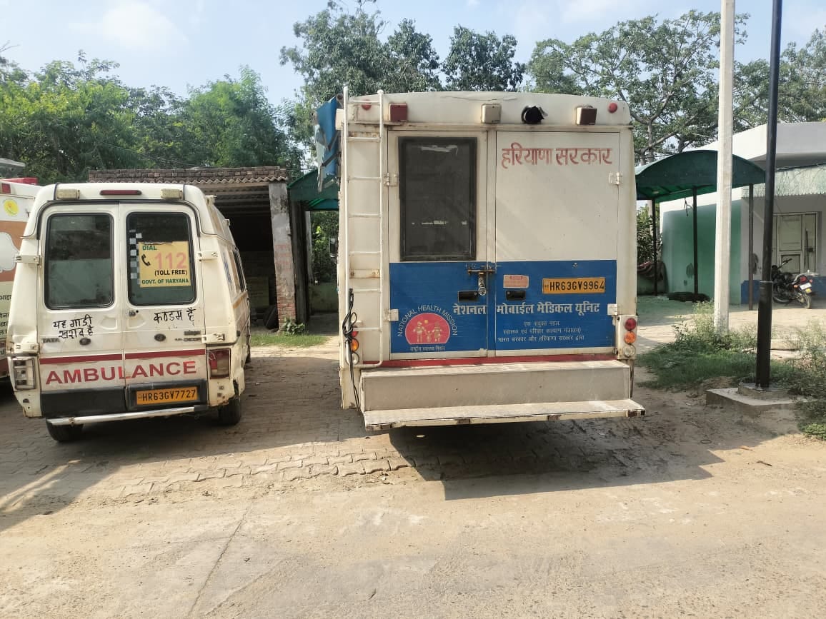 Ambulances assigned to Dighal and Badli remain stationed at the Civil Hospital.