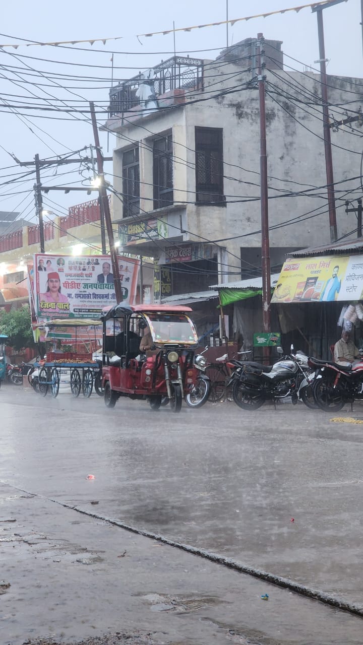 Maximum temperature dropped by one degree following 1.7 mm of rainfall.
