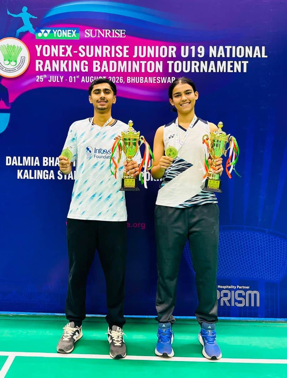 Pithoragarh shuttler Nischal Chand and Angel Puneda win gold
