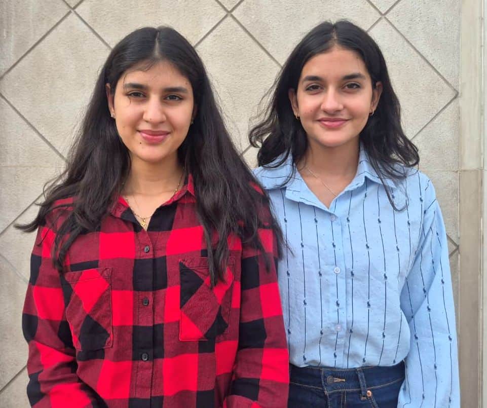 Passed Class 12 at 15; Angel and Sophie are now shining on the international stage.