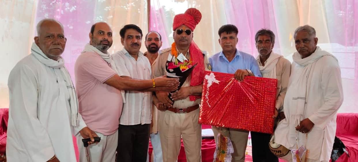 Sub Inspector Naresh Kumar retired