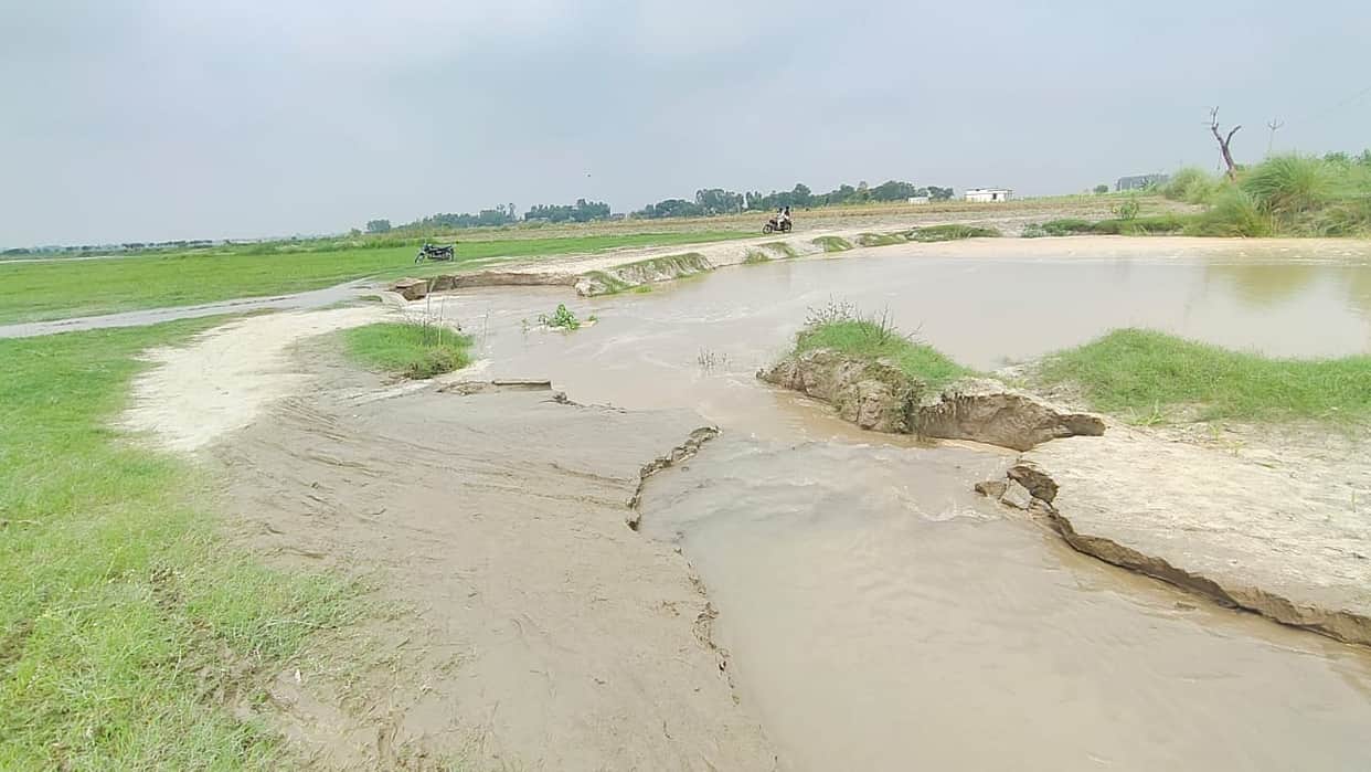 Ganga water level 30 cm below danger mark; schools inundated.